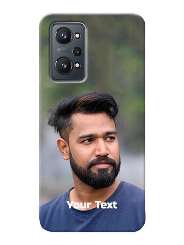 Custom Realme GT Neo 2 Mobile Cover: Photo with Text