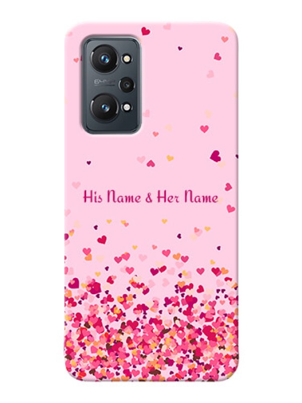 Custom Realme Gt Neo 2 5G Phone Back Covers: Floating Hearts Design