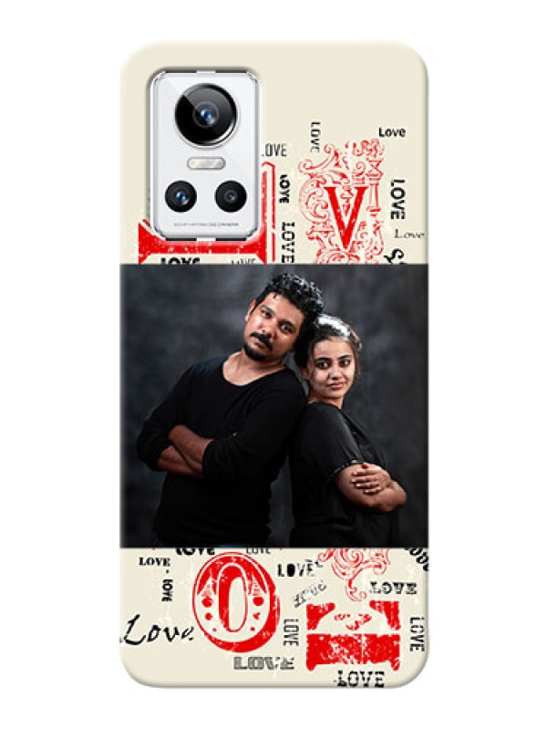 Custom Realme GT Neo 3 150W mobile cases online: Trendy Love Design Case