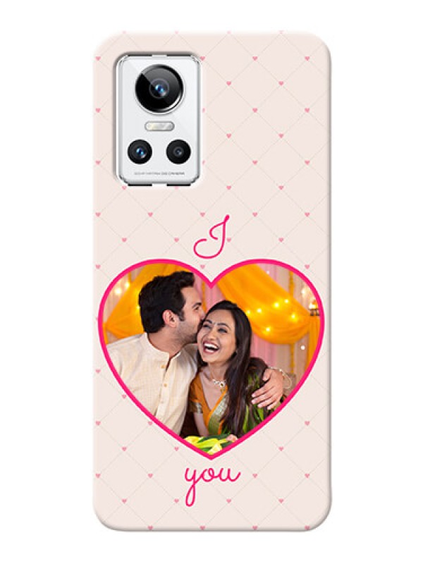 Custom Realme GT Neo 3 150W Personalized Mobile Covers: Heart Shape Design