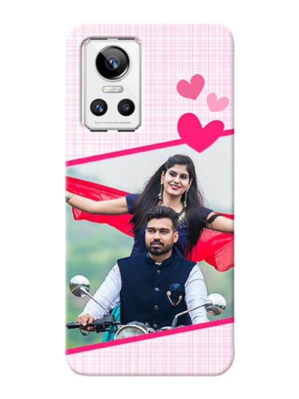 Custom Realme GT Neo 3 150W Personalised Phone Cases: Love Shape Heart Design