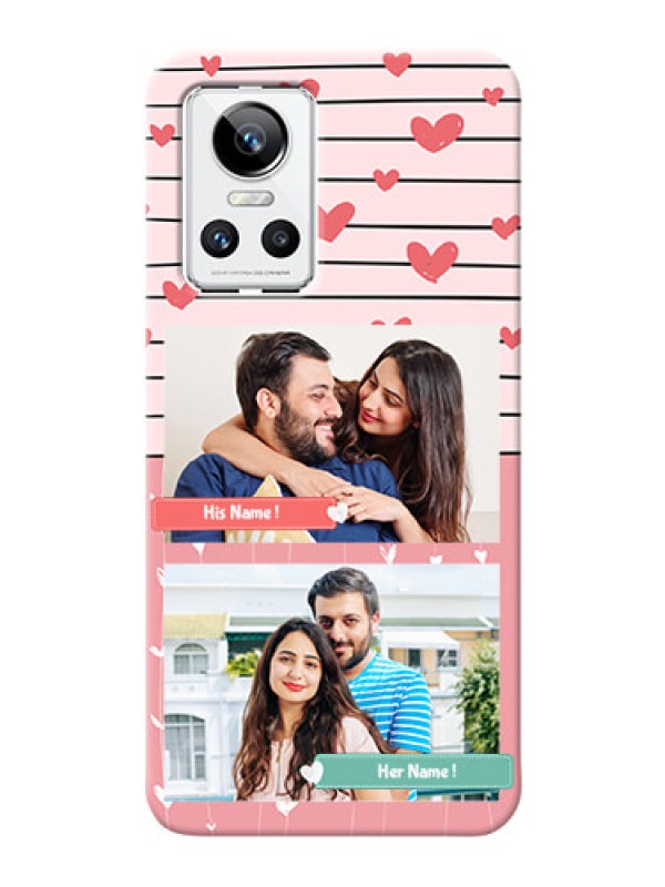 Custom Realme GT Neo 3 150W custom mobile covers: Photo with Heart Design