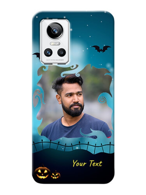 Custom Realme GT Neo 3 150W Personalised Phone Cases: Halloween frame design