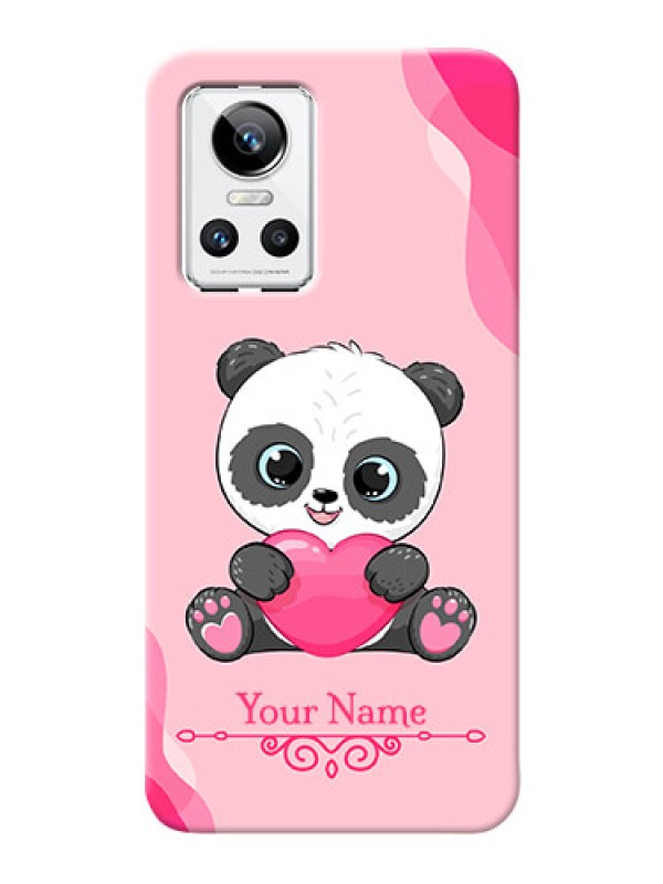 Custom Realme Gt Neo 3 150W Mobile Back Covers: Cute Panda Design