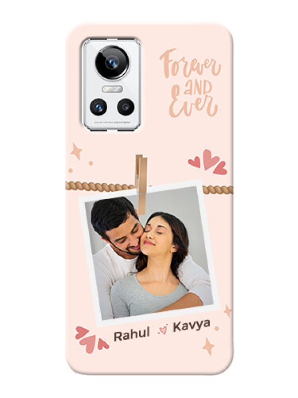 Custom Realme Gt Neo 3 150W Phone Back Covers: Forever and ever love Design