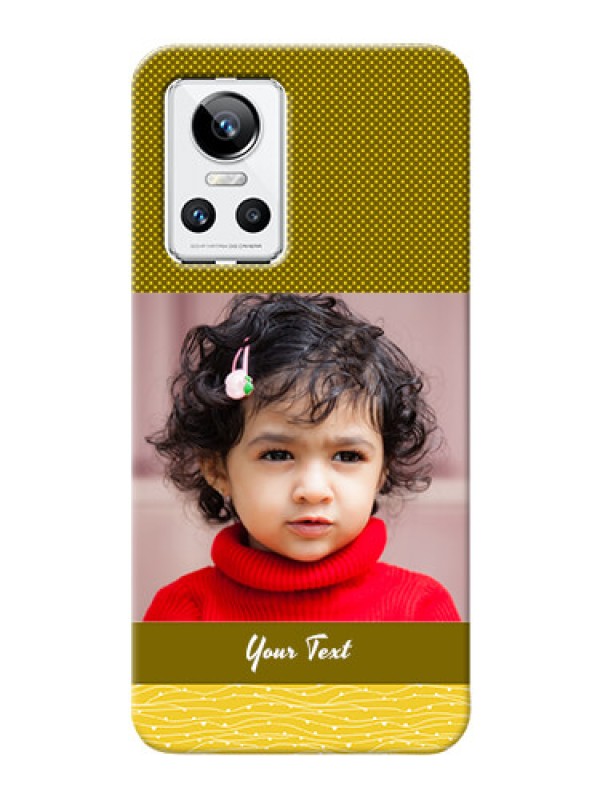 Custom Realme GT Neo 3 5G custom mobile back covers: Simple Green Color Design