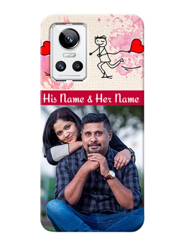 Custom Realme GT Neo 3 5G phone back covers: You and Me Case Design