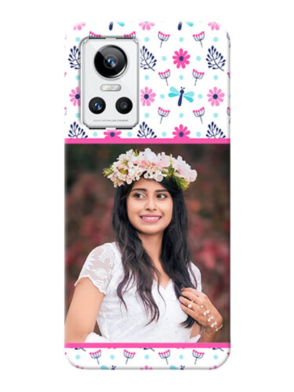 Custom Realme GT Neo 3 5G Mobile Covers: Colorful Flower Design