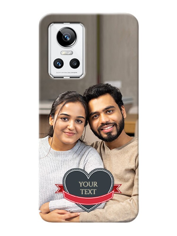 Custom Realme GT Neo 3 5G mobile back covers online: Just Married Couple Design