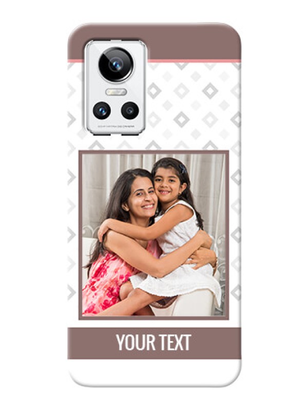 Custom Realme GT Neo 3 5G custom back covers: Simple Diamond Design