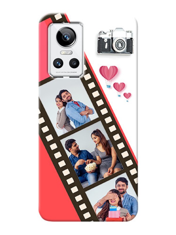 Custom Realme GT Neo 3 5G custom phone covers: 3 Image Holder with Film Reel