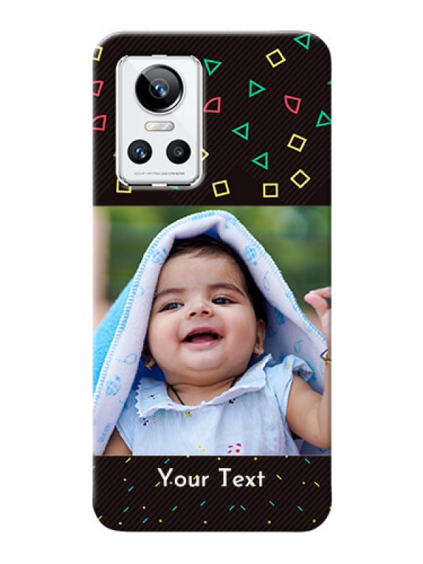 Custom Realme GT Neo 3 5G custom mobile cases with confetti birthday design