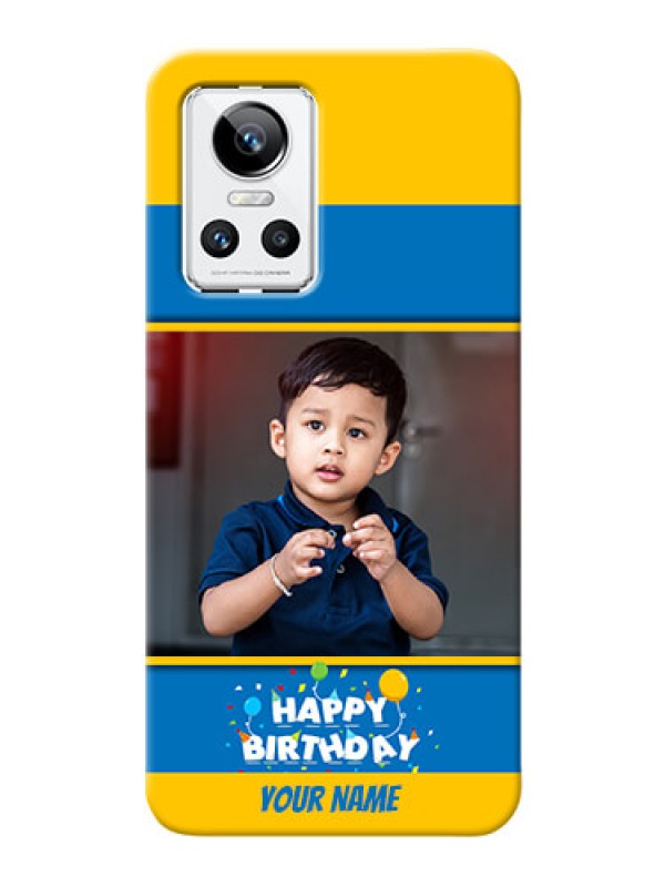 Custom Realme GT Neo 3 5G Mobile Back Covers Online: Birthday Wishes Design