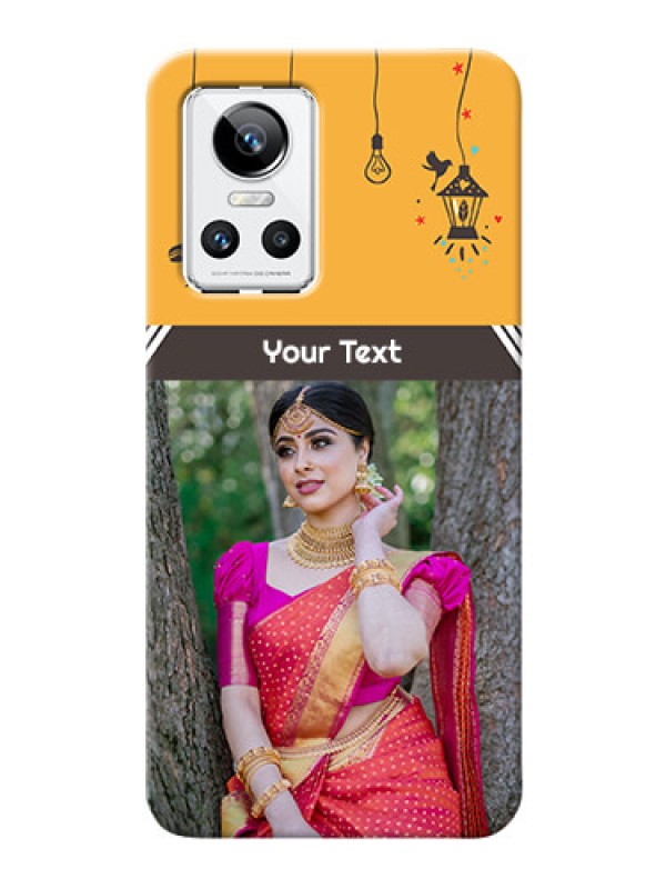 Custom Realme GT Neo 3 5G custom back covers with Family Picture and Icons 