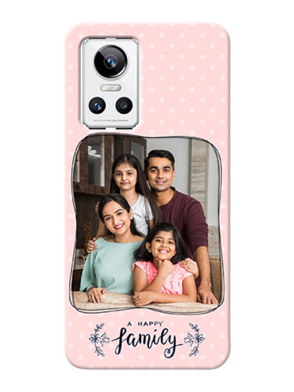 Custom Realme GT Neo 3 5G Personalized Phone Cases: Family with Dots Design