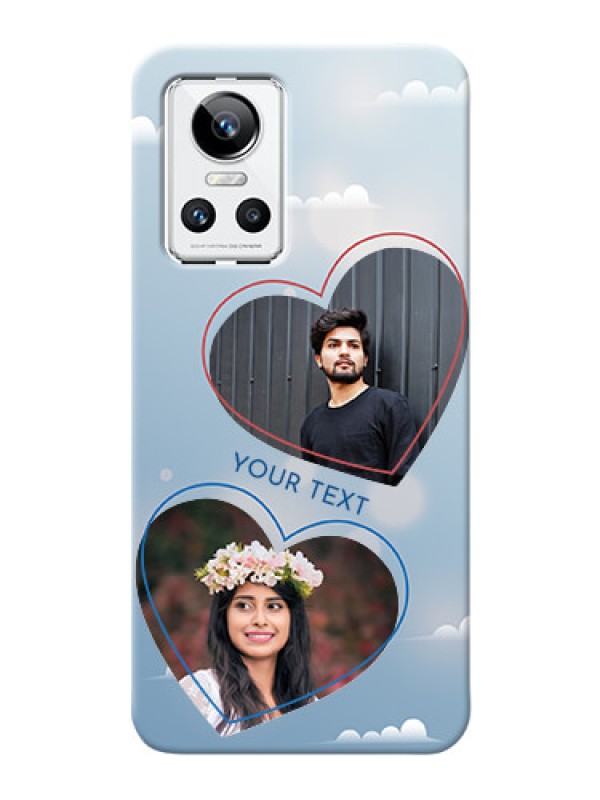 Custom Realme GT Neo 3 5G Phone Cases: Blue Color Couple Design 