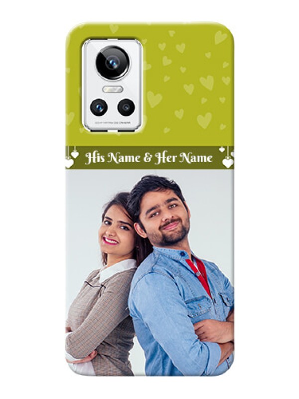 Custom Realme GT Neo 3 5G custom mobile covers: You & Me Heart Design