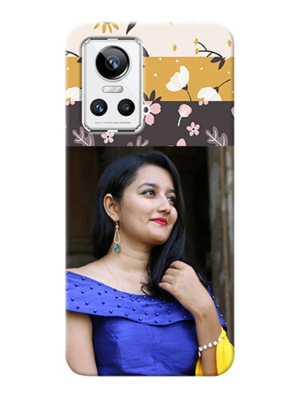 Custom Realme GT Neo 3 5G mobile cases online: Stylish Floral Design