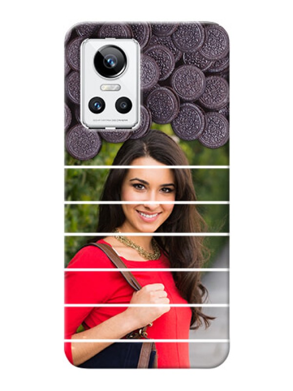 Custom Realme GT Neo 3 5G Custom Mobile Covers with Oreo Biscuit Design