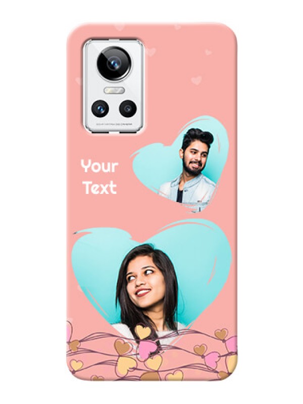 Custom Realme GT Neo 3 5G customized phone cases: Love Doodle Design