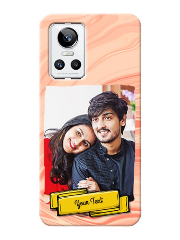 Custom Realme GT Neo 3 5G Customized Phone Cases: Marble Texture Design