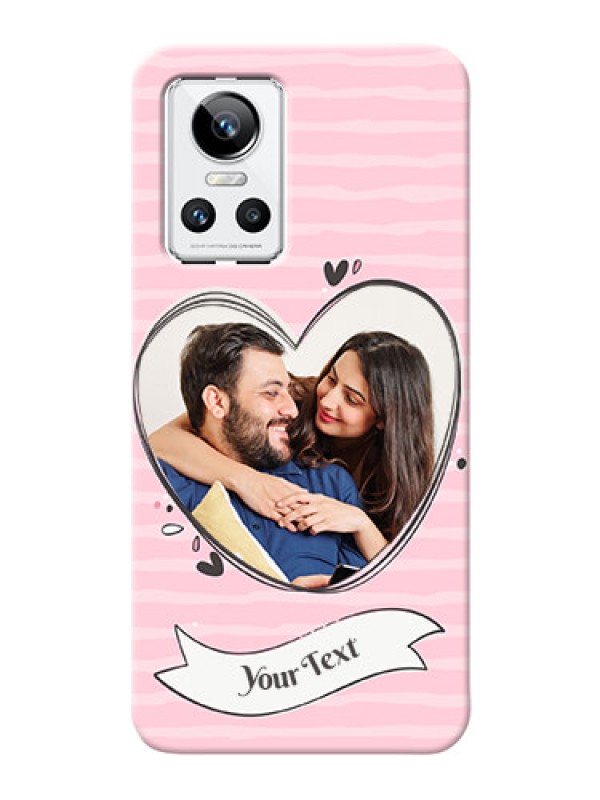 Custom Realme GT Neo 3 5G custom mobile phone covers: Vintage Heart Design