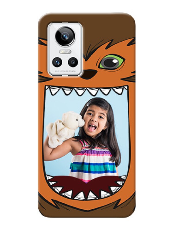 Custom Realme GT Neo 3 5G Phone Covers: Owl Monster Back Case Design