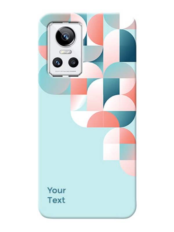 Custom Realme Gt Neo 3 Back Covers: Stylish Semi-circle Pattern Design