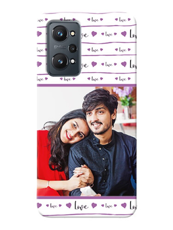 Custom Realme GT Neo 3T Mobile Back Covers: Couples Heart Design