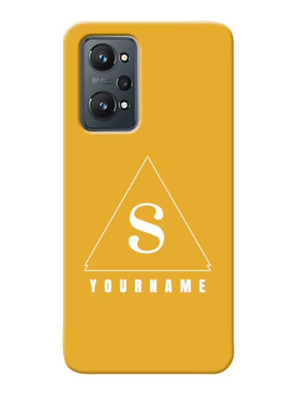 Custom Realme Gt Neo 3T Custom Mobile Case with simple triangle Design