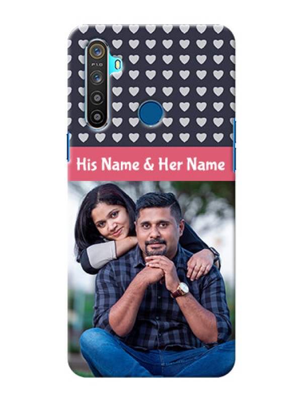 Custom Realme Narzo 10 Custom Mobile Case with Love Symbols Design