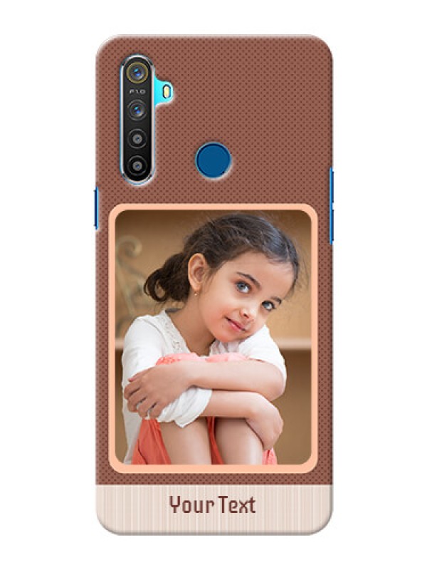 Custom Realme Narzo 10 Phone Covers: Simple Pic Upload Design