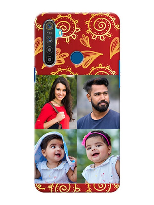 Custom Realme Narzo 10 Mobile Phone Cases: 4 Image Traditional Design