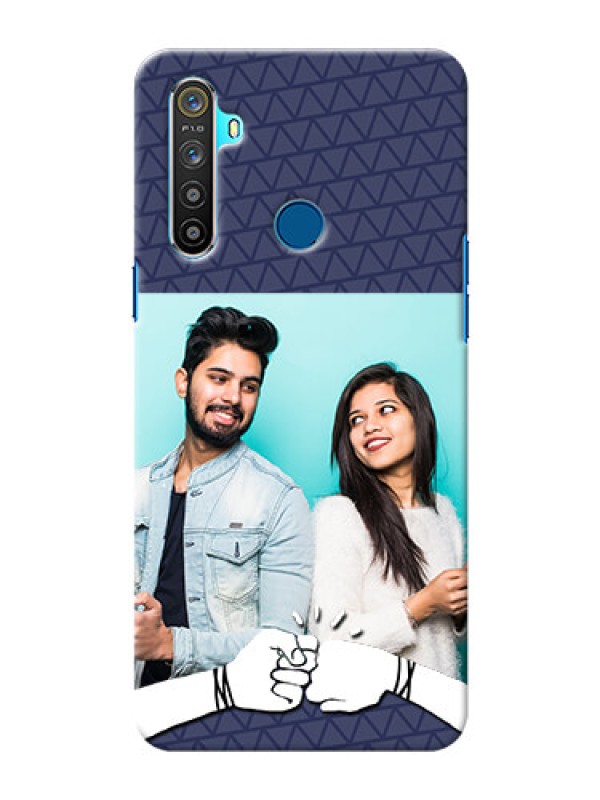 Custom Realme Narzo 10 Mobile Covers Online with Best Friends Design  