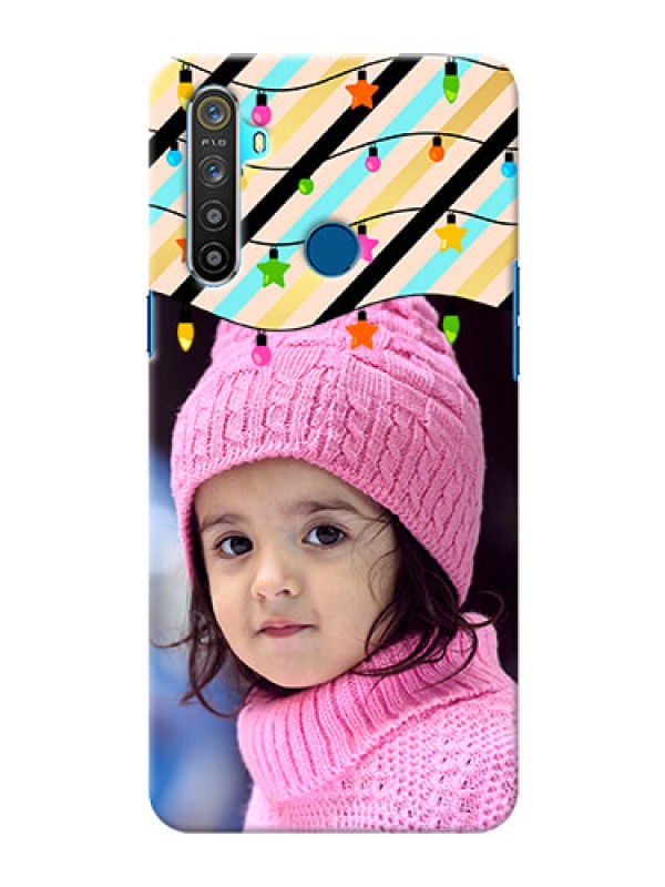 Custom Realme Narzo 10 Personalized Mobile Covers: Lights Hanging Design