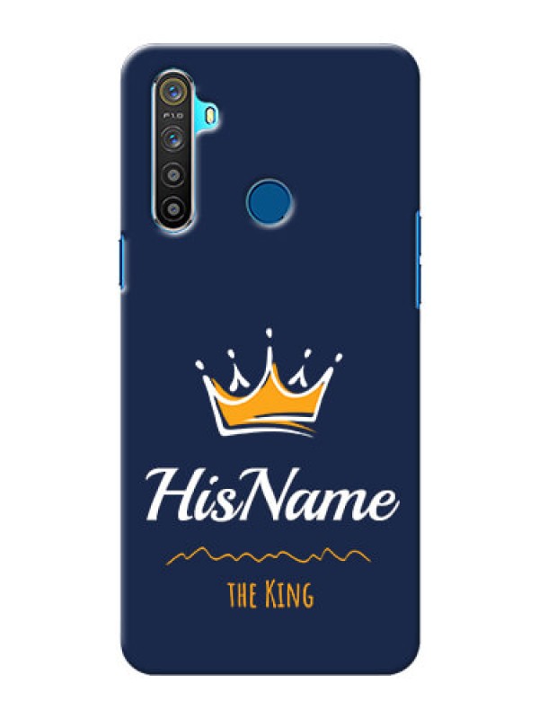 Custom Realme Narzo 10 King Phone Case with Name