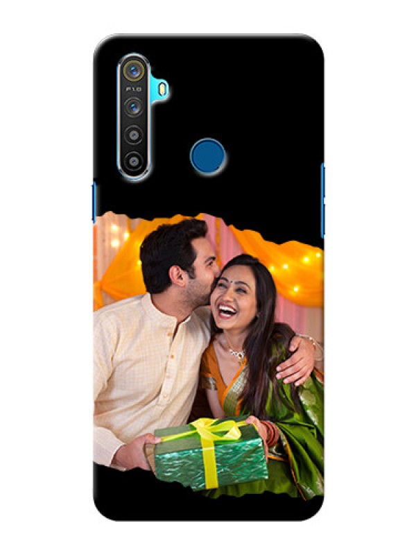 Custom Realme Narzo 10 Custom Phone Covers: Tear-off Design