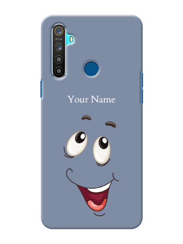 Custom Realme Narzo 10 Phone Back Covers: Laughing Cartoon Face Design