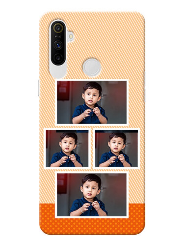 Custom Realme Narzo 10A Mobile Back Covers: Bulk Photos Upload Design