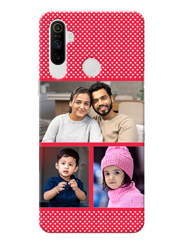 Custom Realme Narzo 10A mobile back covers online: Bulk Pic Upload Design