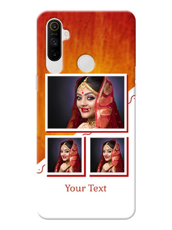 Custom Realme Narzo 10A Personalised Phone Cases: Wedding Memories Design  