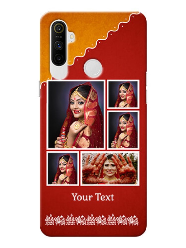 Custom Realme Narzo 10A customized phone cases: Wedding Pic Upload Design