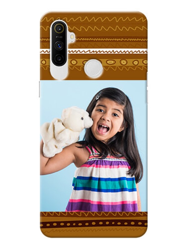 Custom Realme Narzo 10A Mobile Covers: Friends Picture Upload Design 