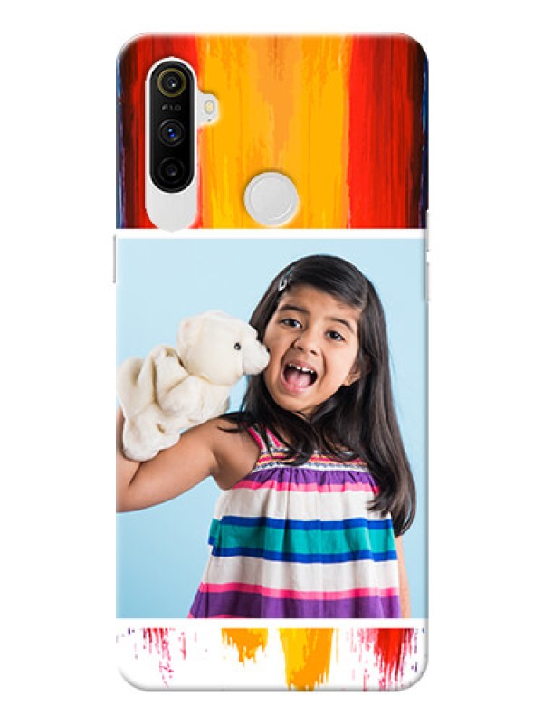 Custom Realme Narzo 10A custom phone covers: Multi Color Design