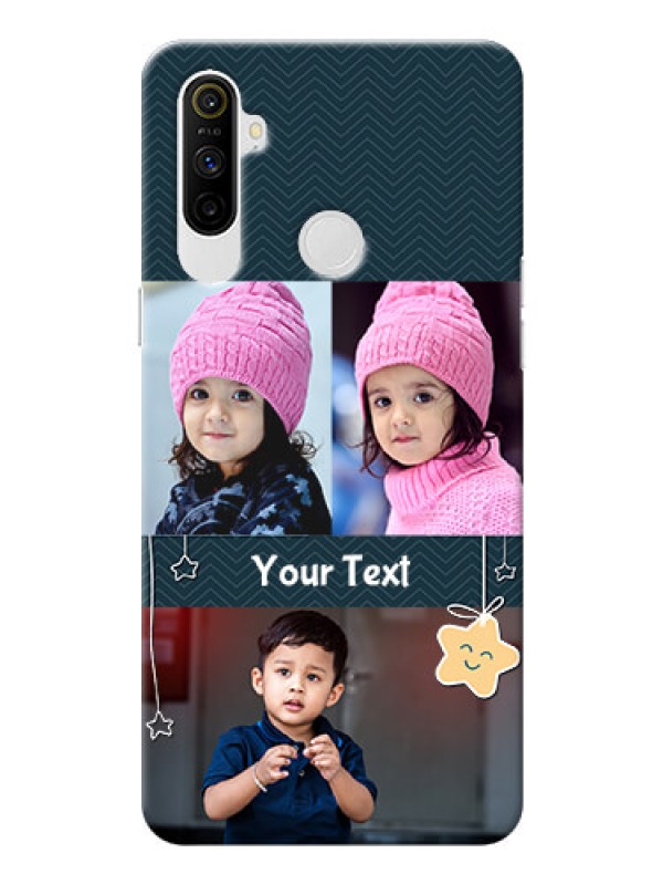 Custom Realme Narzo 10A Mobile Back Covers Online: Hanging Stars Design