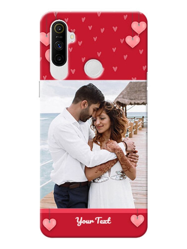 Custom Realme Narzo 10A Mobile Back Covers: Valentines Day Design