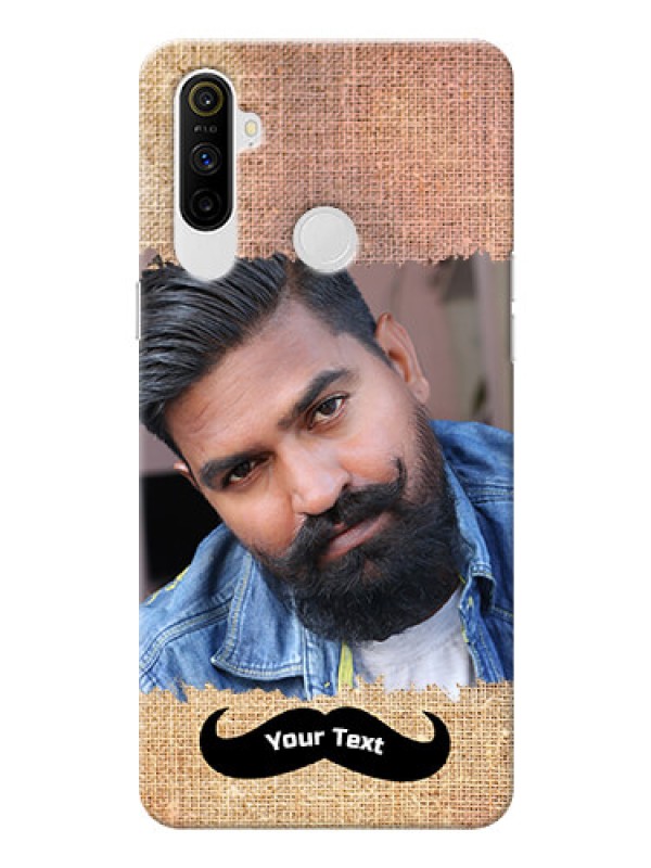 Custom Realme Narzo 10A Mobile Back Covers Online with Texture Design