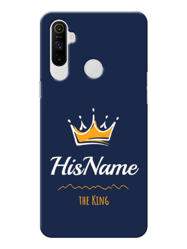Custom Realme Narzo 10A King Phone Case with Name