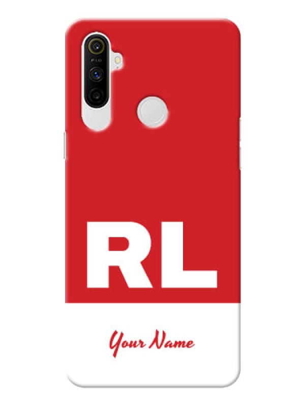 Custom Realme Narzo 10A Custom Phone Cases: dual tone custom text Design
