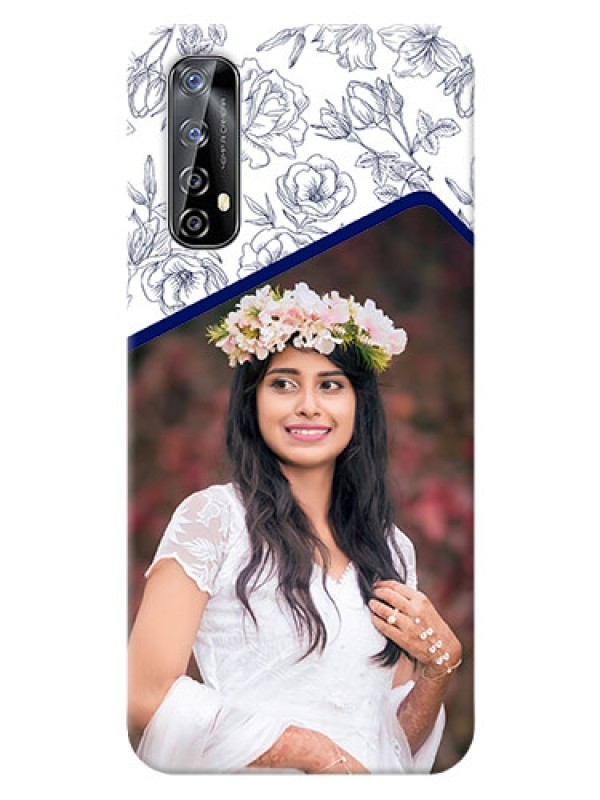 Custom Realme Narzo 20 Pro Phone Cases: Premium Floral Design